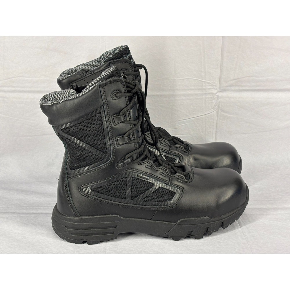 Belleville Tactical Research Side Zip Boots Mens Black Combat TR998ZWPCT 10.5R